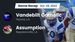 Recap: Vandebilt Catholic  vs. Assumption  2022