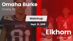Matchup: Omaha Burke vs. Elkhorn  2018