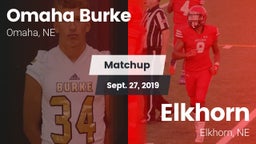 Matchup: Omaha Burke vs. Elkhorn  2019