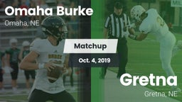Matchup: Omaha Burke vs. Gretna  2019