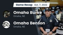 Recap: Omaha Burke  vs. Omaha Benson  2022