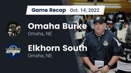 Recap: Omaha Burke  vs. Elkhorn South  2022