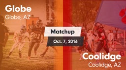 Matchup: Globe vs. Coolidge  2016