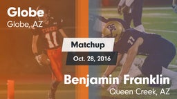 Matchup: Globe vs. Benjamin Franklin  2016