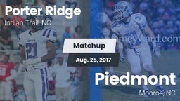 Matchup: Porter Ridge vs. Piedmont  2017