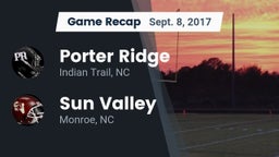 Recap: Porter Ridge  vs. Sun Valley  2017