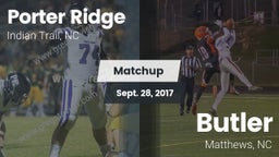 Matchup: Porter Ridge vs. Butler  2017