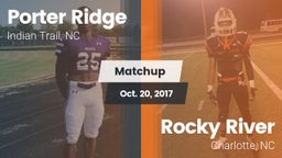 Matchup: Porter Ridge vs. Rocky River  2017