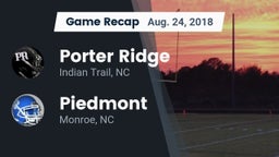 Recap: Porter Ridge  vs. Piedmont  2018