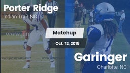 Matchup: Porter Ridge vs. Garinger  2018