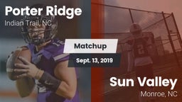 Matchup: Porter Ridge vs. Sun Valley  2019