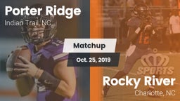 Matchup: Porter Ridge vs. Rocky River  2019