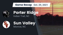 Recap: Porter Ridge  vs. Sun Valley  2021