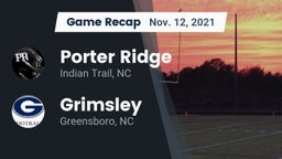 Recap: Porter Ridge  vs. Grimsley  2021