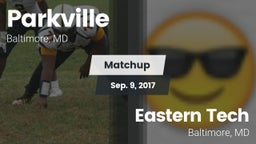 Matchup: Parkville vs. Eastern Tech  2017