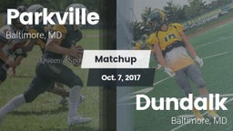 Matchup: Parkville vs. Dundalk  2017