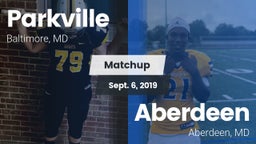 Matchup: Parkville vs. Aberdeen  2019