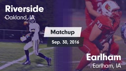 Matchup: Riverside vs. Earlham  2016