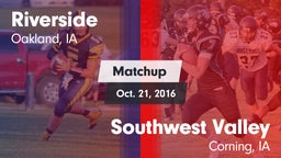 Matchup: Riverside vs. Southwest Valley  2016
