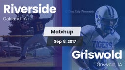 Matchup: Riverside vs. Griswold  2017