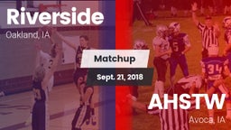 Matchup: Riverside vs. AHSTW  2018