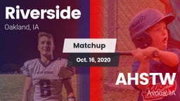 Matchup: Riverside vs. AHSTW  2020