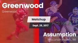 Matchup: Greenwood vs. Assumption  2017