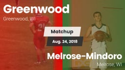 Matchup: Greenwood vs. Melrose-Mindoro  2018