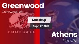 Matchup: Greenwood vs. Athens  2019