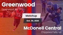 Matchup: Greenwood vs. McDonell Central  2020