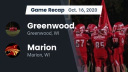 Recap: Greenwood  vs. Marion  2020