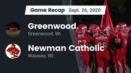 Recap: Greenwood  vs. Newman Catholic  2020