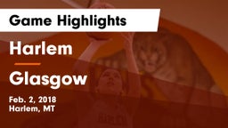 Harlem  vs Glasgow  Game Highlights - Feb. 2, 2018