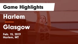 Harlem  vs Glasgow  Game Highlights - Feb. 15, 2019