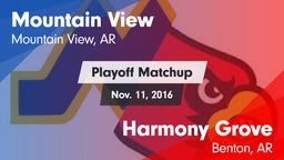 Matchup: Mountain View vs. Harmony Grove  2015