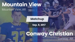 Matchup: Mountain View vs. Conway Christian  2017