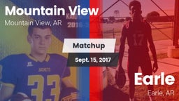 Matchup: Mountain View vs. Earle  2017