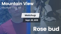 Matchup: Mountain View vs. Rose bud 2018