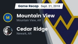 Recap: Mountain View  vs. Cedar Ridge  2018