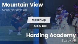 Matchup: Mountain View vs. Harding Academy  2018