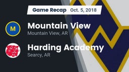 Recap: Mountain View  vs. Harding Academy  2018