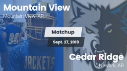Matchup: Mountain View vs. Cedar Ridge  2019