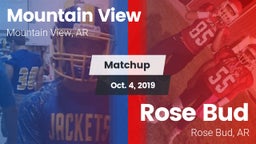 Matchup: Mountain View vs. Rose Bud  2019
