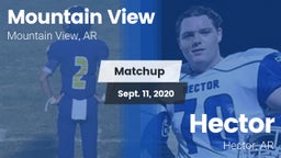 Matchup: Mountain View vs. Hector  2020