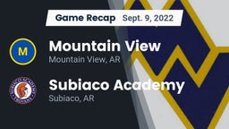 Recap: Mountain View  vs. Subiaco Academy 2022