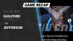 Recap: Guilford  vs. Jefferson 2015