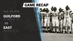 Recap: Guilford  vs. East  2016