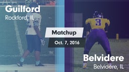 Matchup: Guilford vs. Belvidere  2016