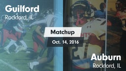 Matchup: Guilford vs. Auburn  2016