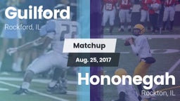 Matchup: Guilford vs. Hononegah  2017